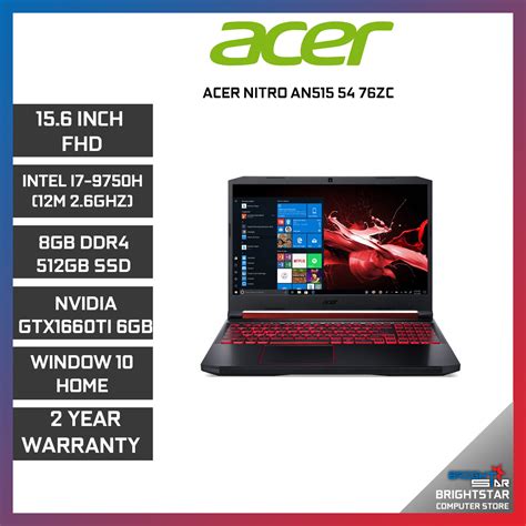 Acer Nitro 5 An515 54 Price In Malaysia And Specs Rm4099 Technave