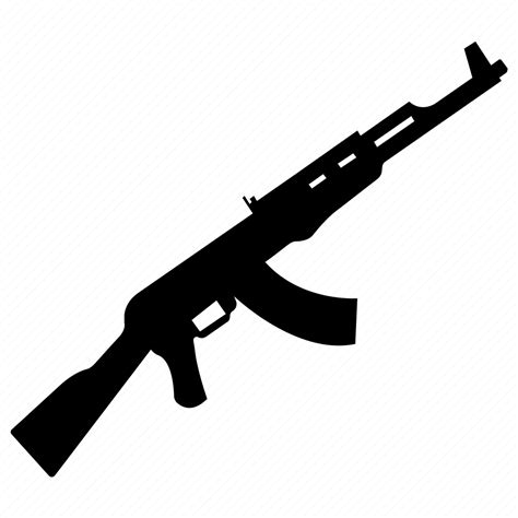 Ak47 Gun Handgun Military Gun Weapon Icon Download On Iconfinder