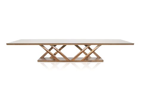 Z Quad Dining Table | Hellman-Chang This dining table is all about the base. Hellman-Chang use ...