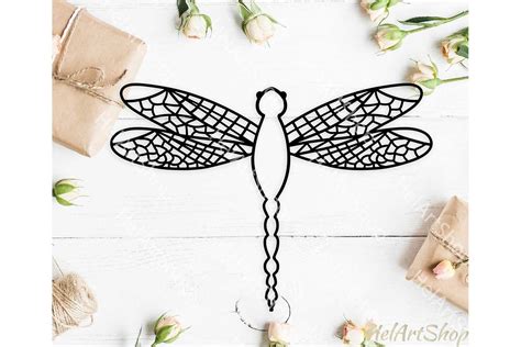 Dragonfly Svg File Dragonfly Clipart Insect Svg Beetles Etsy Images