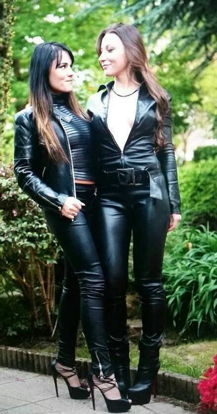 leather lover — holypizzaenthusiast lederlady with images leather dresses leather catsuit