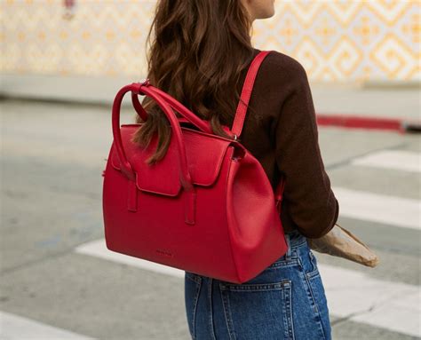 One Strap Turns This Handbag Into A Tote Backpack And Office Purse