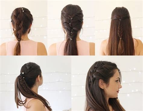 Penteado Para Ir A Escola Passo A Passo Testando Produtos Cosmeticos