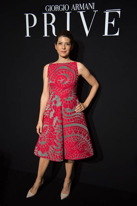 marisa tomei at the armani prive couture 2015 show hollywood reporter