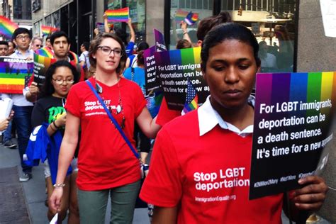 Immigration Reform Advocates Protest At Obama S Lgbt Victory Lap