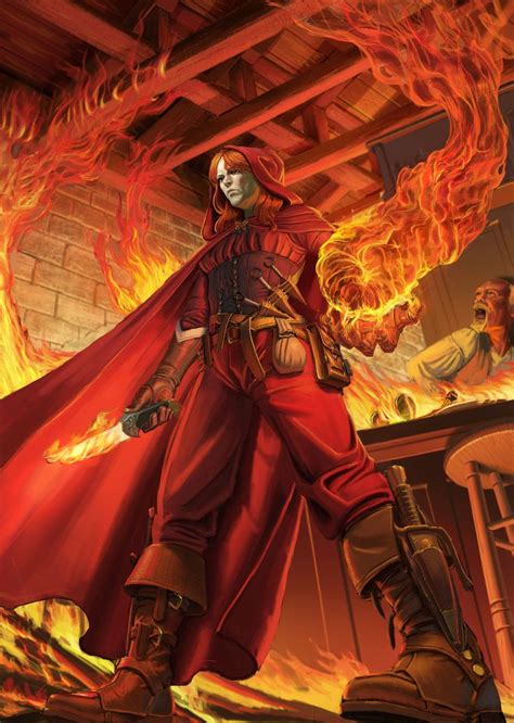 James Wu Shinia The Pyromancer Thief 1920×2702 Fantasy Wizard