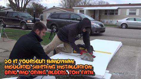 Do it yourself rv skirting. Do It Yourself! Insulated Skirting Installation for Manufactured Homes, Handyman Tips ...