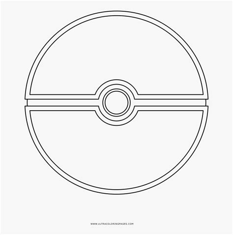 A poké ball is a small mechanical ball used to attract pokémon. Pokeball Coloring Page - Circle , Free Transparent Clipart ...