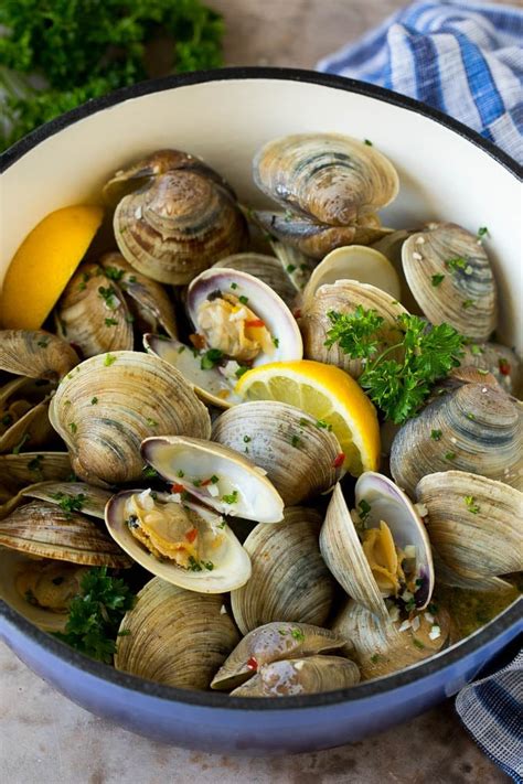 Steamed Clams In Garlic Butter Dinner At The Zoo