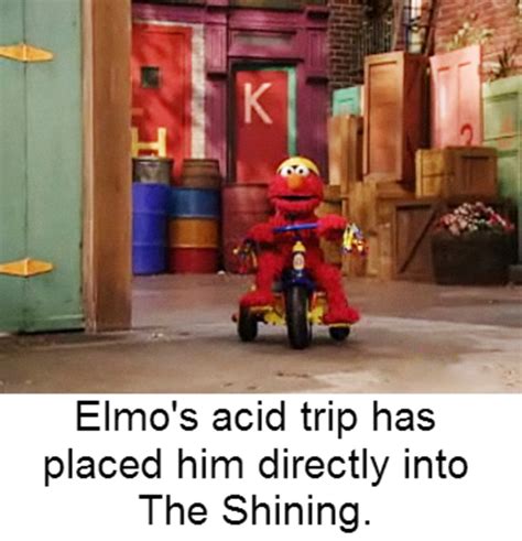 All Work And No Play Makes Elmo A Dull Boy Bertstrips Know Your Meme