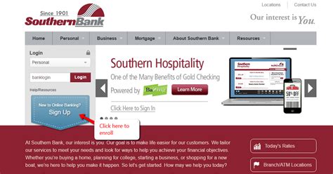 Go to a public bank branch (i went to the gaya street's branch). Southern Bank Online Banking Login - CC Bank