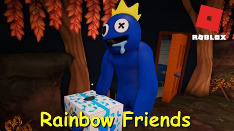 Rainbow Friends Playthrough Gameplay Roblox Game Youtube