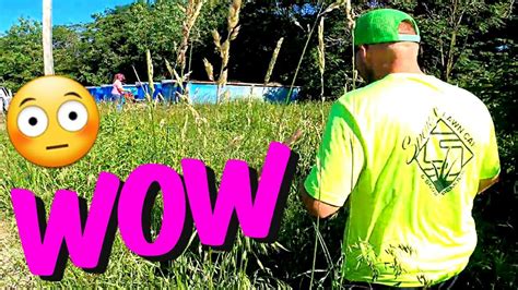 Tall Grass Video Mowing Tall Grass Youtube