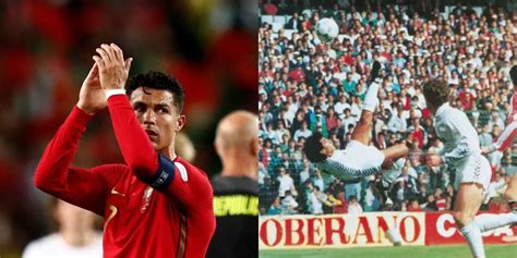 Cristiano Ronaldo And His Reaction To Hugo Sanchezs Goal With A