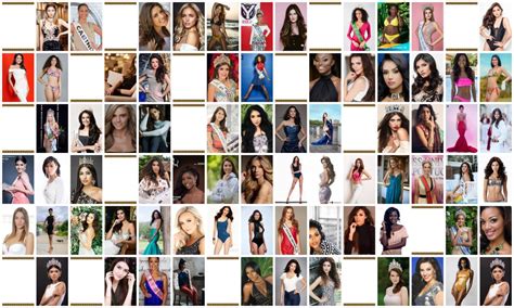photos meet the miss universe 2017 contestants indian and world pageant
