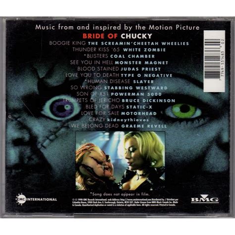 Bride Of Chucky Soundtrack Free Download