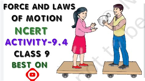 Force And Laws Of Motion Ncert Solutions Class 9 Ncert Activity 9 4