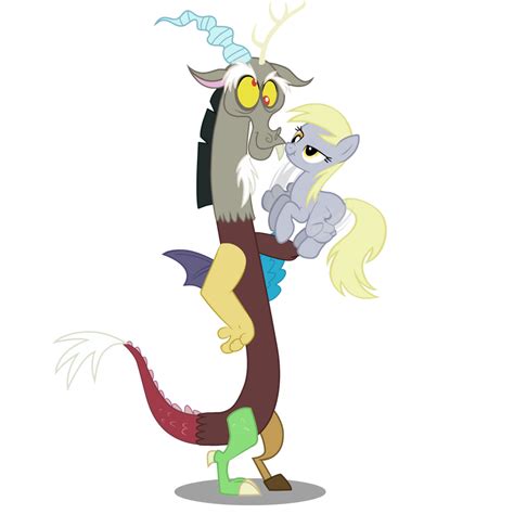 Discord And Derpy By Forgottenpony On Deviantart
