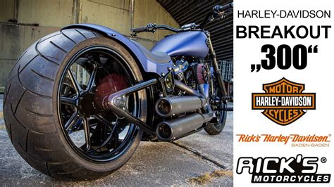 Harley Davidson Custom Breakout 300 Youtube