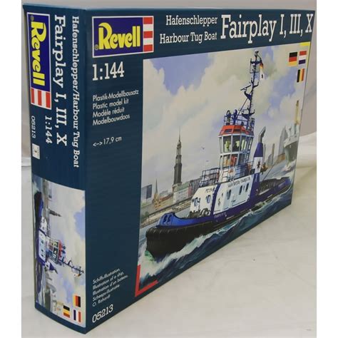Revell Germany Harbour Tug Boat Fairplay Iiiix Building Kit Amazon