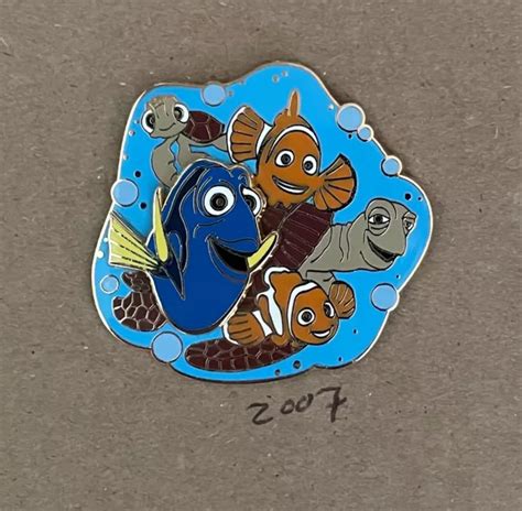 Disney Finding Nemo Nemo Marlin Crush Squirt And Dory 3d Pin 46481 10 00 Picclick