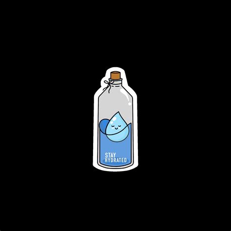 Stay Hydrated Water Bottle Sticker Etsy Nederland