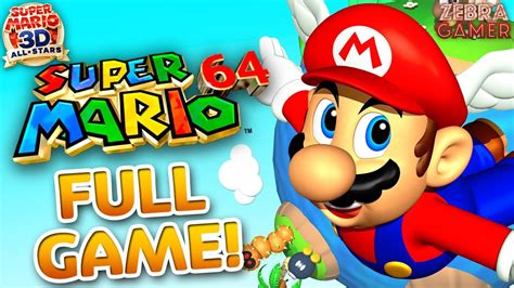 Super Mario 64 Full Game Walkthrough Youtube