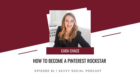 How To Become A Pinterest Rockstar With Cara Chace Onlinedrea
