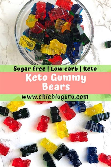 Easy Chewy Keto Gummy Bears Artofit