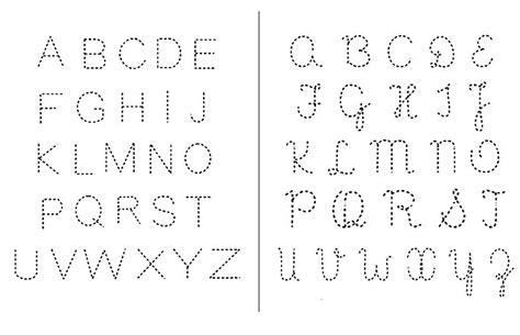 Alfabeto Para Imprimir Alfabeto