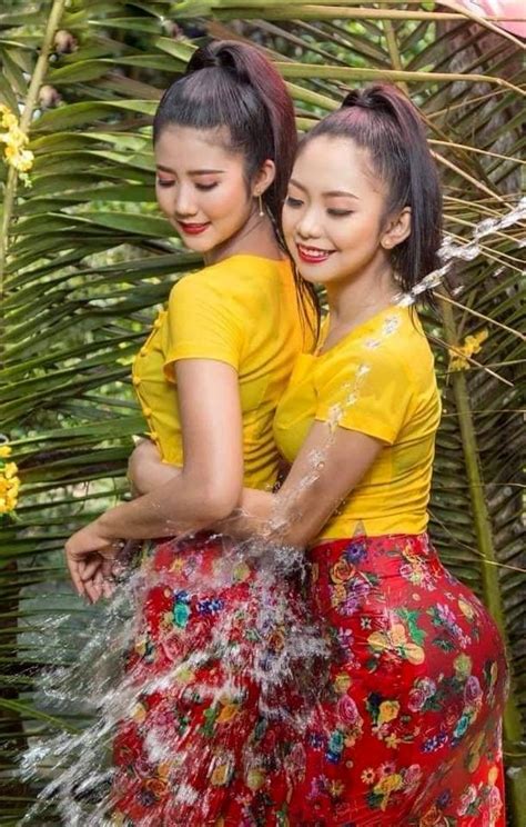 Beautiful Asian Women Burmese Girls Myanmar Women Vestidos Beauty