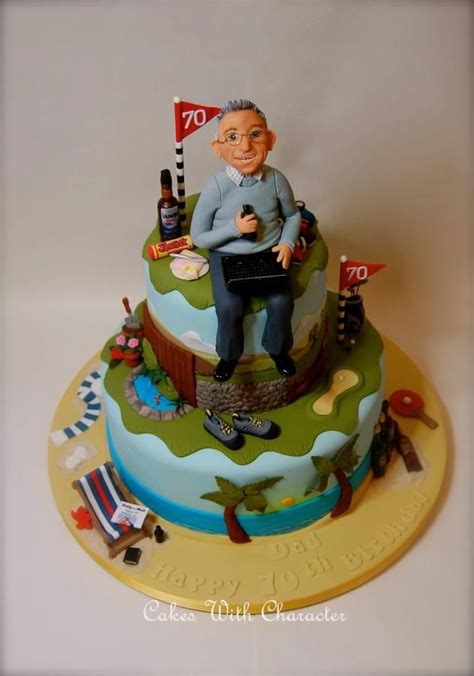 Fantastic 70th birthday gift idea for men who love scotch and cigars few things in this world measure up to the satisfaction he gets when he has his cigar and a glass of whiskey at the end of the day. My Dad's 70th Birthday | Dad birthday cakes, 70th birthday ...
