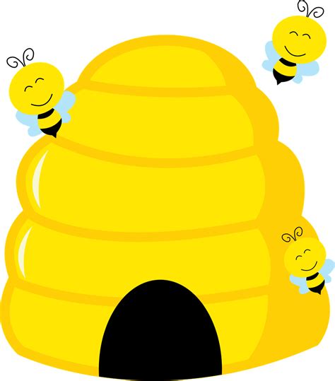 Beehive Clipart Bee Nest Beehive Bee Nest Transparent Free For