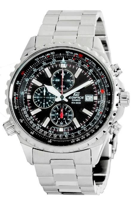 casio men s ef527d 1av edifice stainless steel multi function chronograph watch