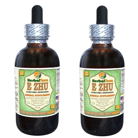 E Zhu Zedoary Curcuma Zedoaria Glycerite Dried Root Powder Alcohol