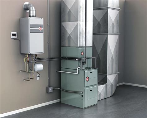 Rheem Integrated HVAC And Water Heating System Powered By Tankless