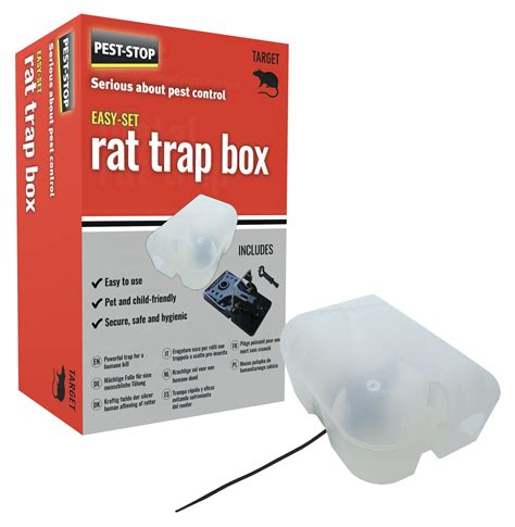 Pest Stop Easy Set Rat Trap Box Bata Ltd