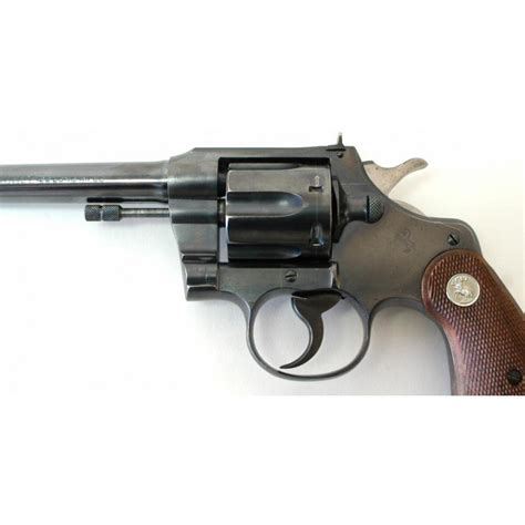 Colt Officers Model Target 22 Caliber Revolver Pre War C1554
