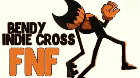 How To Draw Bendy Indie Cross From Friday Night Funkin Bendy Fnf