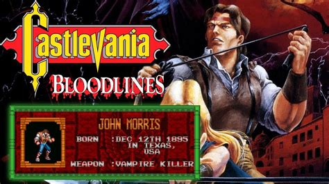 Castlevania Bloodlines B O John Morris Youtube