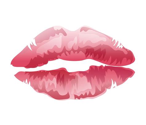 Download Kissing Lips Icon Vector For Free