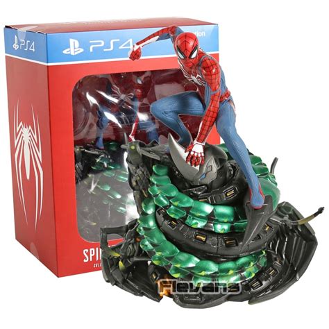 Spider Man Ps4 Game Spiderman Collectors Edition Pvc Figure Collectible