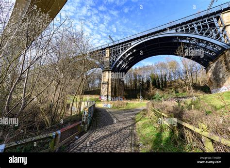 Ouseburn Valley Newcastle Upon Tyne Uk Stock Photo Alamy