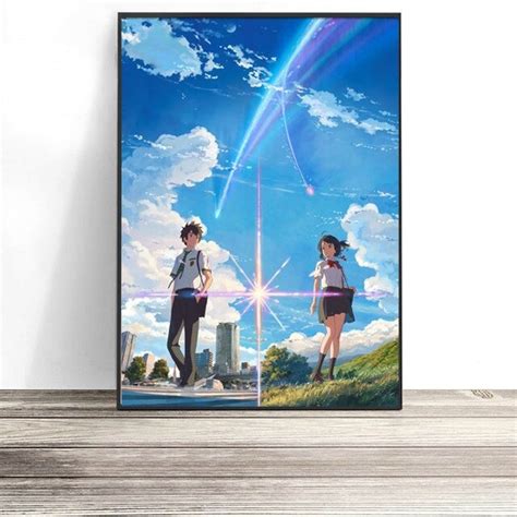 Your Name Canvas Poster Wall Art Wall Decor Canvas Print Etsy
