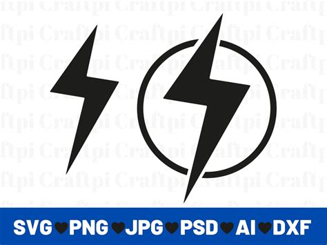 Lightning Icon Svg Lightning Bolt Svg Flash Svg Lightning Clipart
