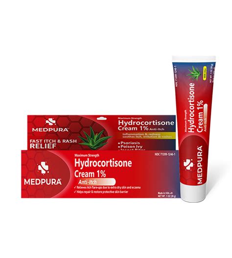 Medpura Skin Care Hydrocortisone 1 Cream
