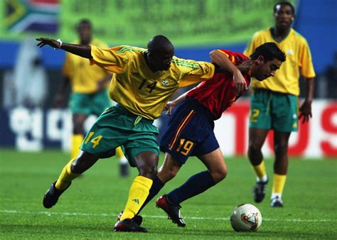 Since the 1998 world cup, the kits for all south african national football teams have been supplied by german sports apparel company adidas. 10 thrilling Bafana Bafana matches - Spain 3 - 2 South ...