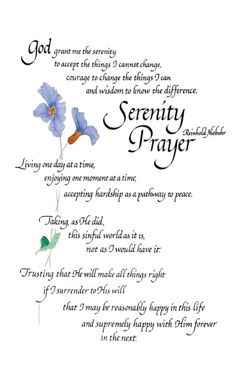 Serenity Prayer Greeting Card Etsy In 2020 Quotes About Motherhood
