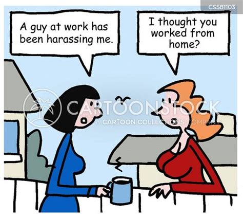 Workplace Harassment Cartoons And Comics Funny Pictures From Cartoonstock
