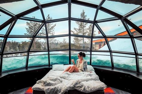 You Can Stay In A Igloo Under The Glow Of The Northern Lights Social